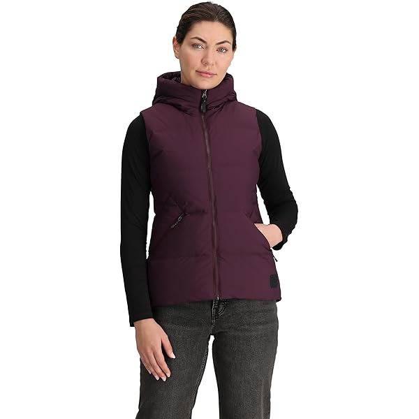 Ralph Lauren POLO Women's Cropped Water-Repellent Padded Vest, Red